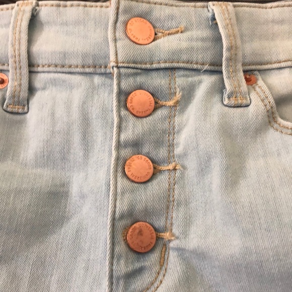 High Rise Jean Shorts - Picture 2 of 5